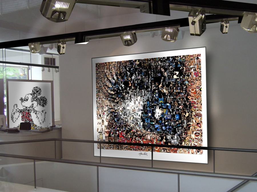 Kunst in der Galerie