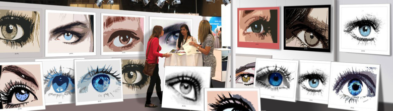 Augenkunst, hochwertige Kunstdrucke