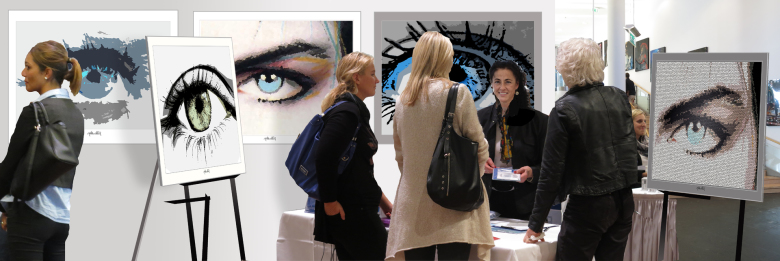 Augen Kunst Ausstellung