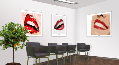 Kunstdrucke Zahnpraxis Wartezimmer