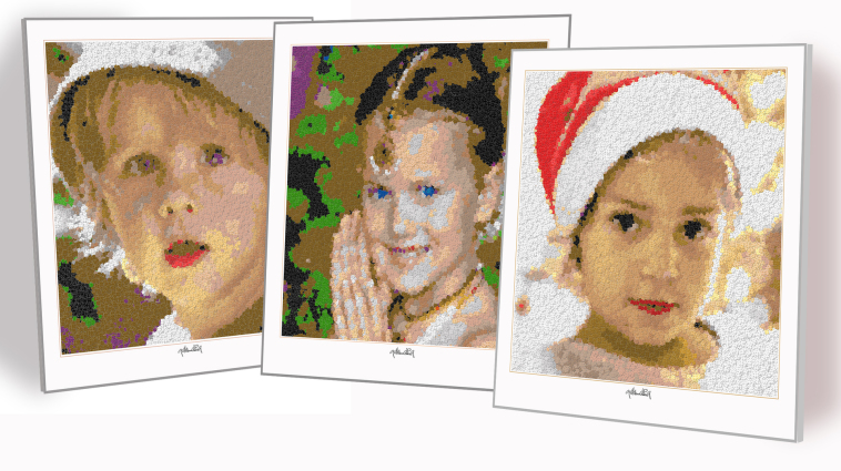Kinderportraits, Kinderbilder, Kinderfotos, Lego Art, Legoart, Legokunst, Kunst mit Legosteinen